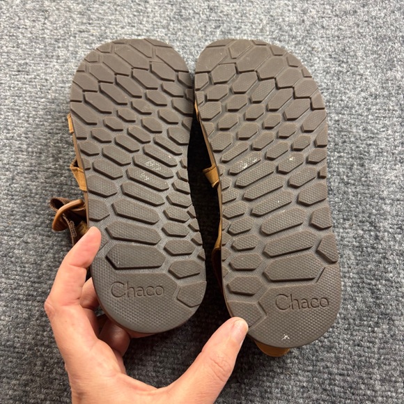 CHACO Women’s Lowdown Strappy Sandal Brown Leather size: 7 - Picture 5 of 8